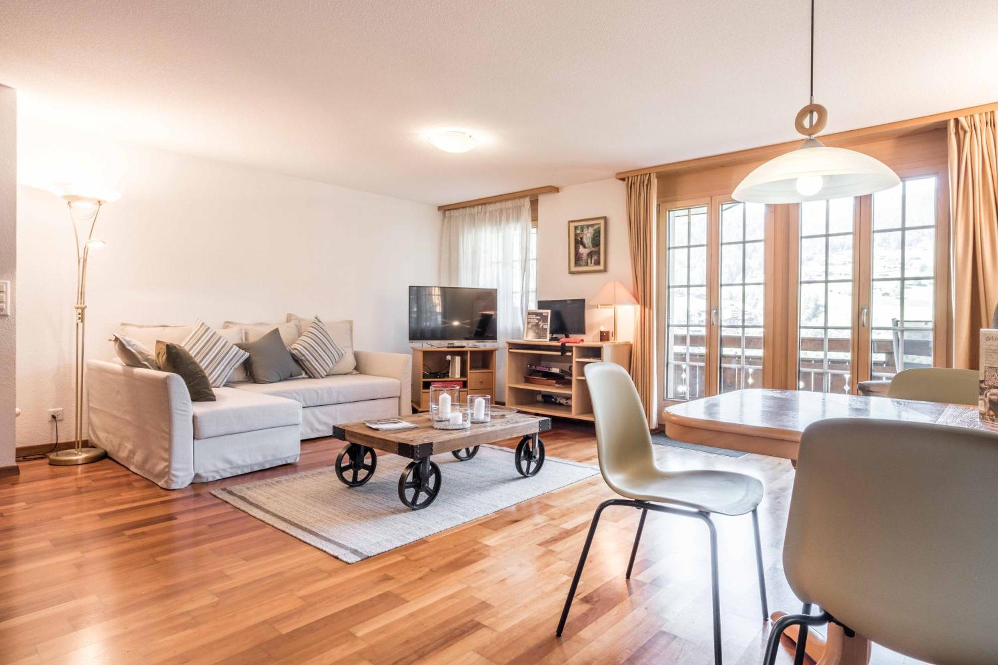 Apartment St. Louis 2.5 - Griwarent Ag Grindelwald Eksteriør bilde