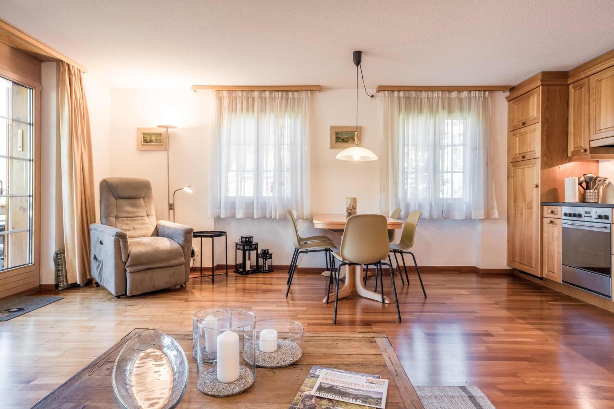 Apartment St. Louis 2.5 - Griwarent Ag Grindelwald Eksteriør bilde